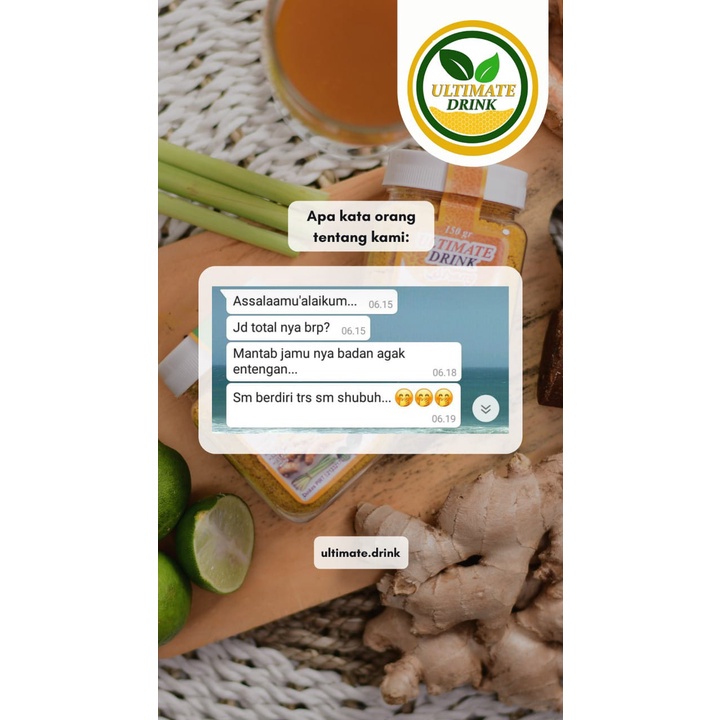 

Ultimate Drink Jsr (Ready) Strong 1Kg Pasakbu Numan Jahe Campuran Numan Kunyit Numan