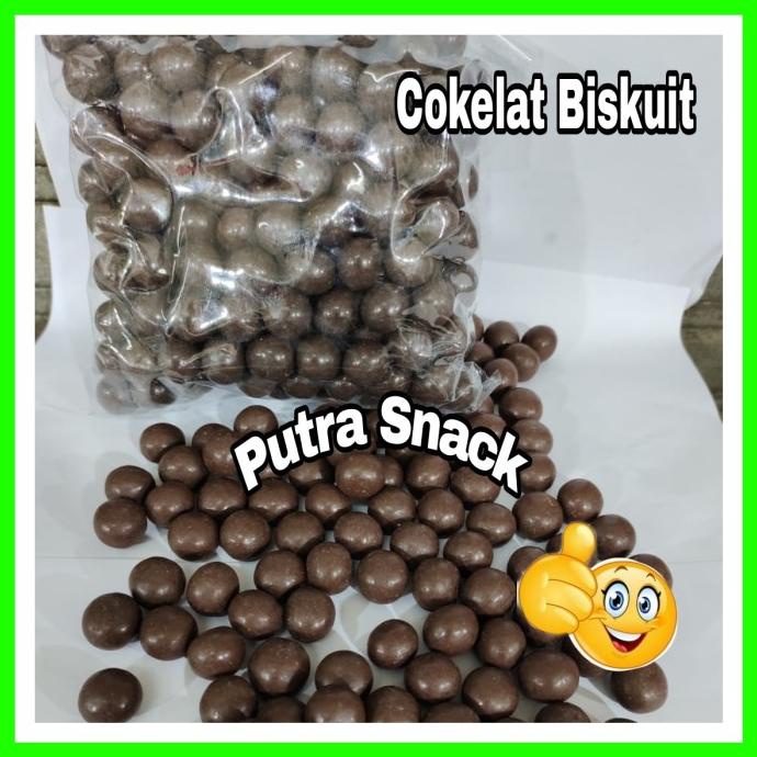 Biskuit Cokelat Bola/Choco Ball 1kg/Snack Kiloan