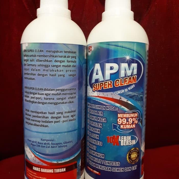 APM SUPER CLEAN PEMBERSIH KERAK LANTAI KAMAR MANDI TOILET
