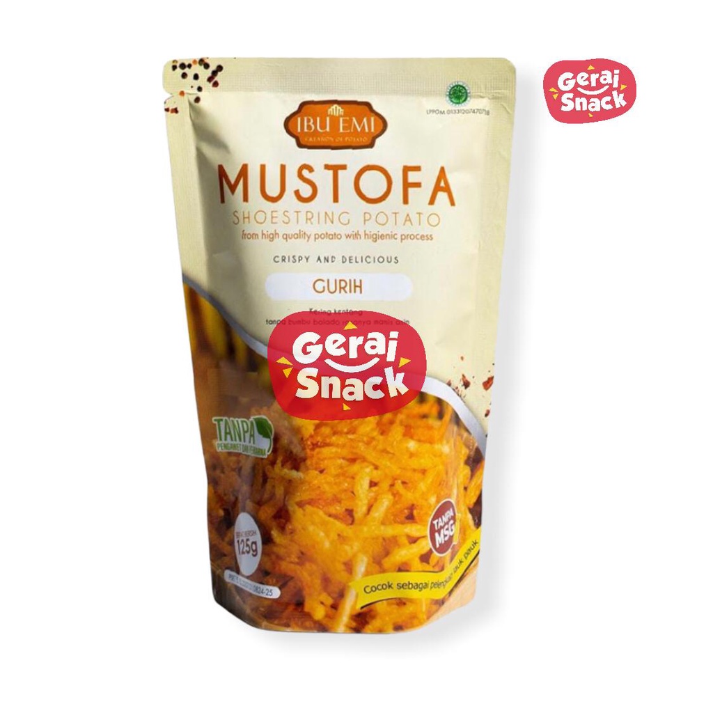 

Kentang Mustofa Ibu E All Varian Kering Kentang Lezat 100Gr