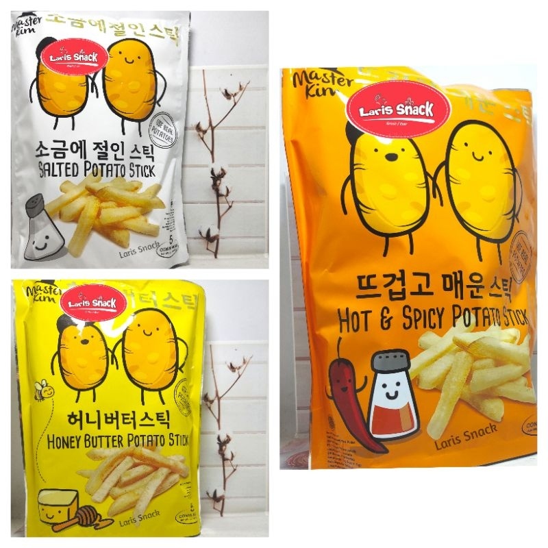 

Master Kim Potato Sti All Varian (Isi 5 Sachet)