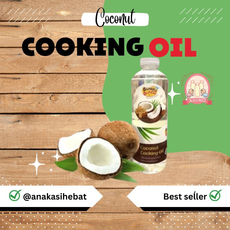 

Coconut Oil Cooking Oil Nyak Kelapa Mpasi Bumbu Bunda By Elia