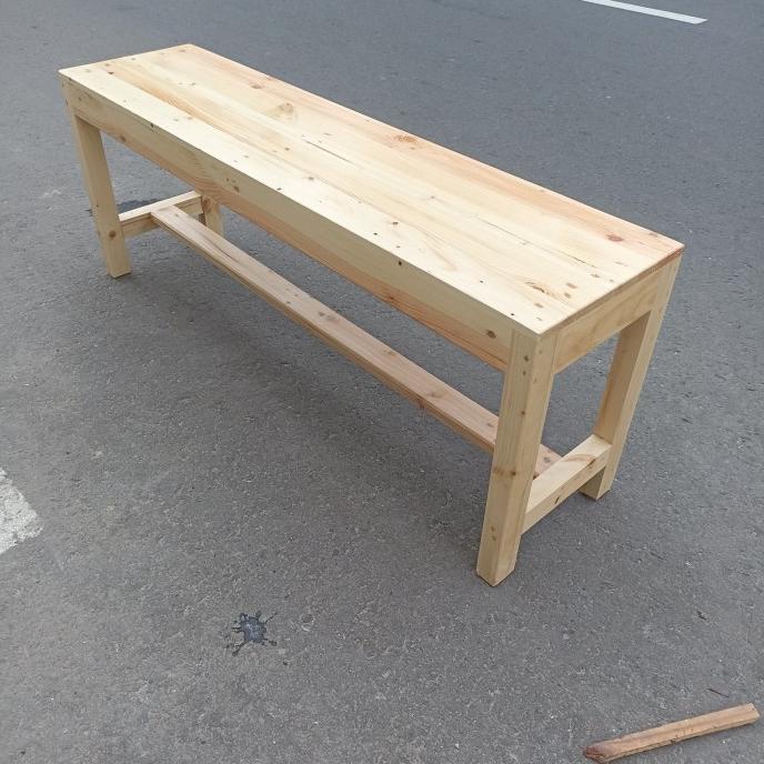 READY BANGKU PANJANG/BANGKU KAYU BANGKU SANTAI HIGH QUALITY WENIOKSARI5