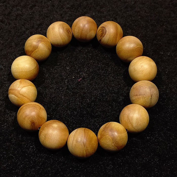 Mei Gelang Kayu Cendana Kupang Ntt Asli Alami 16 Mm Isi 14 Butir