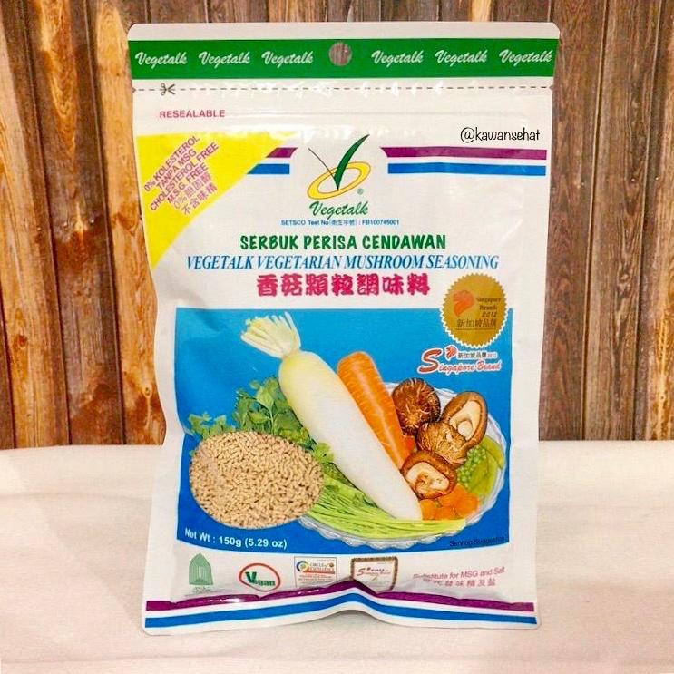 

Vegetalk Vegetarian Mushroom Seasoning Kaldu Jamur Tanpa Msg 150Gr