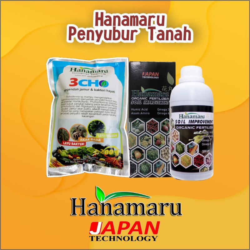 pupuk hanamaru siap tanam 3cho + soil