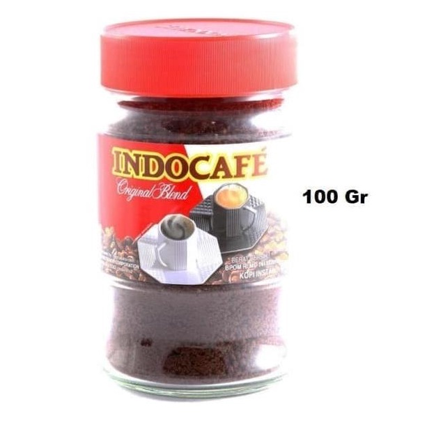 

Kopi Bubuk Instan| Indocafe Original Blend Jar 100