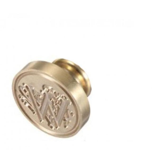 

------] Wax Seal Stamp Segel Surat Stempel Lilin Head Kepala Inisial Huruf