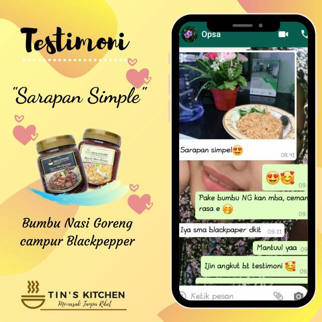 

Bumbu Nasi Goreng Instan Homemade Low Msg Tanpa Tambahan Gawet Multifungsi Serbaguna Tongseng Sayur