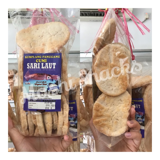 

Kemplang Panggang Cu Sari Laut Sambal Terasi / Kemplang Panggang Bantet 180Gr Bangka