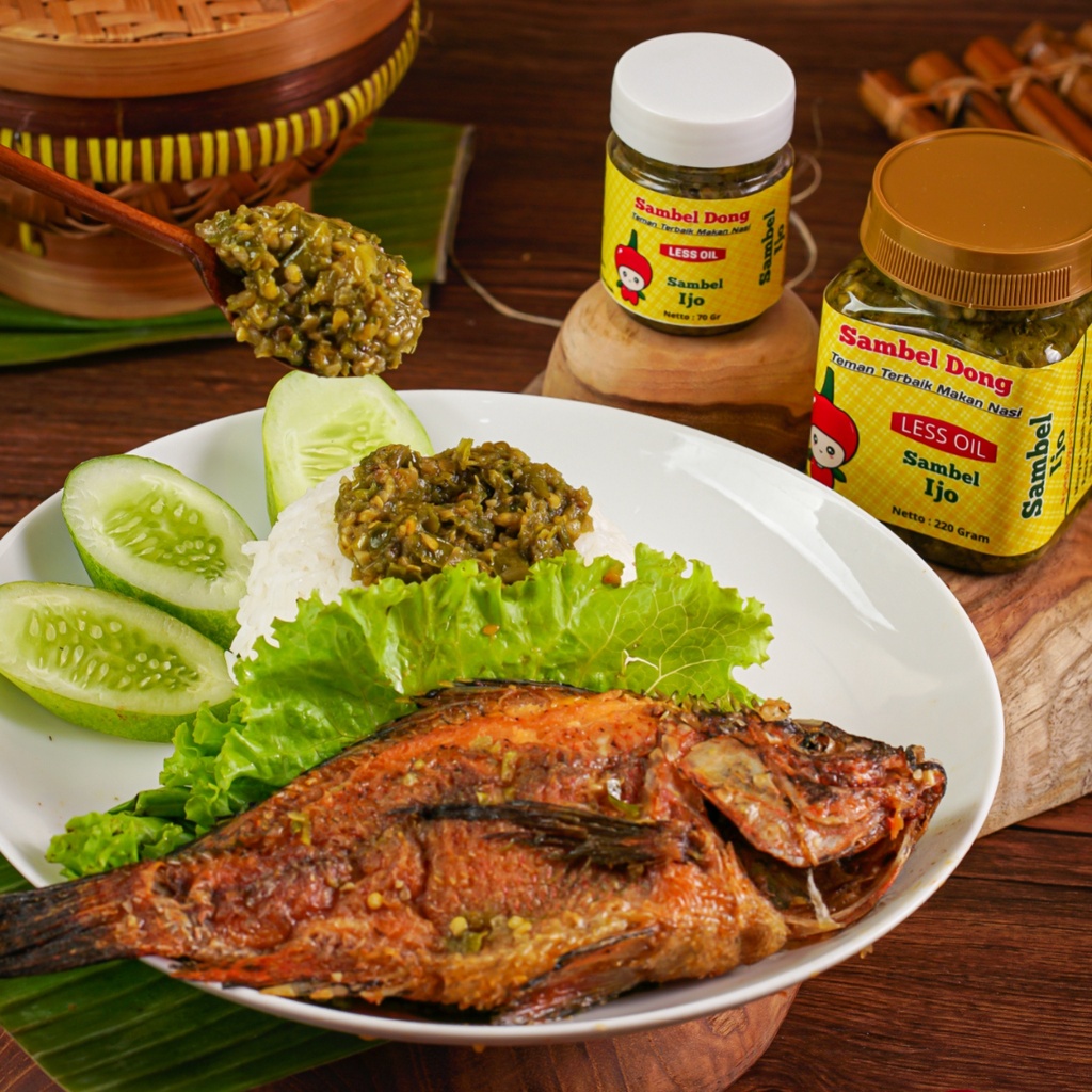 

Sambal Ijo Ala Padang Botol 220 Gram Homemade, Less Oil, Enak Kualitas , Isi Banyak Sebotol Uh, Nyak