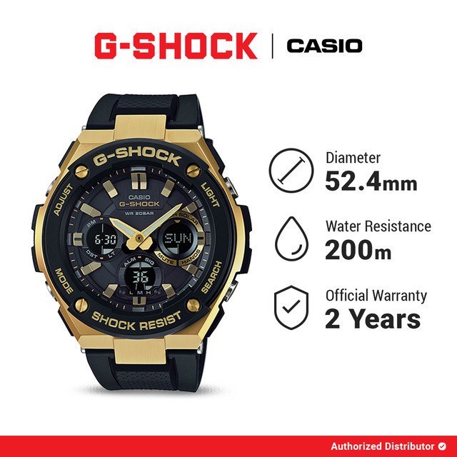 G-Shock G-STEEL Jam Tangan Original GST-S100G-1ADR Analog Digital