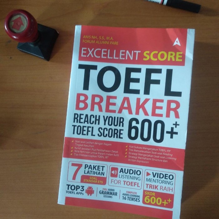 

NEW BUKU EXCELLENT TOEFL BREAKER
