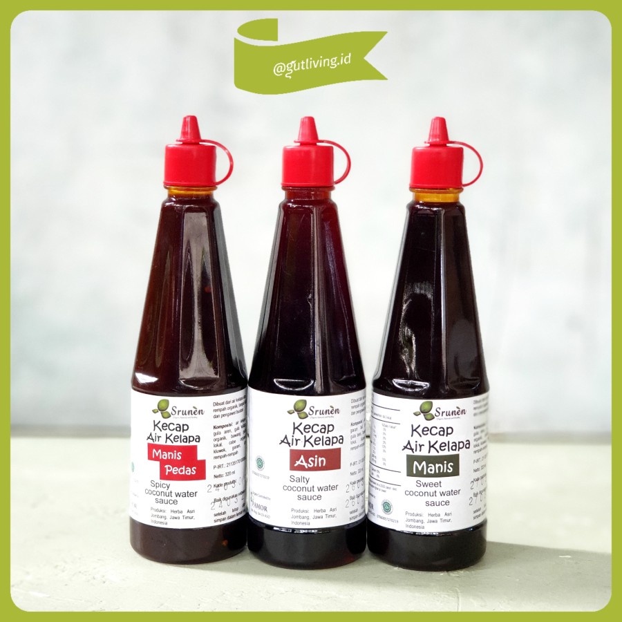 

Kecap Manis Pedas Asin Ala Asri Organik Botol Besar