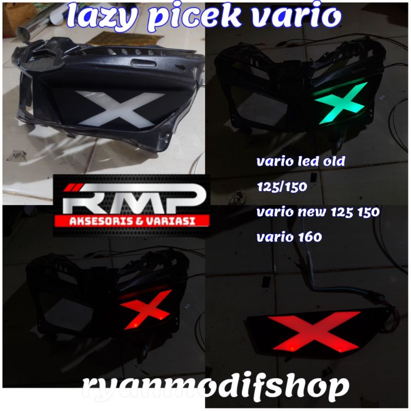 lampu alis lazy picek vario  led 125 150 vario new 125 150  vario 160 VARIO KZR VARIO  110 KARBU VAR