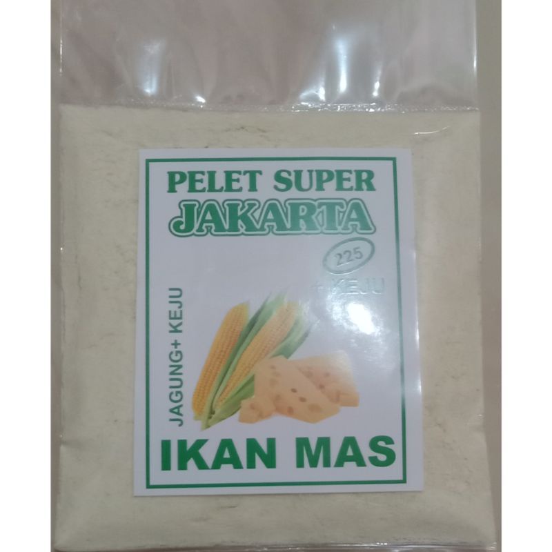 UMPAN IKAN MAS WANGI AROMA JAGUNG+KEJU//PELET SUPER JAKARTA//UMPAN IKAN MAS