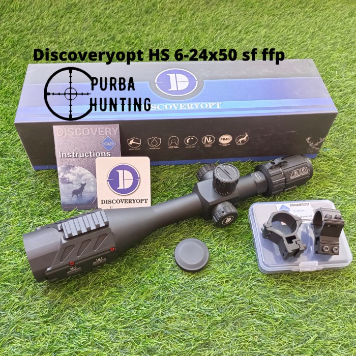 Promo Telescope Discovery Hs 6-24X50Sf Ffp - Discoveryopt Hs 6-24X50 Sf Ffp Terbaru