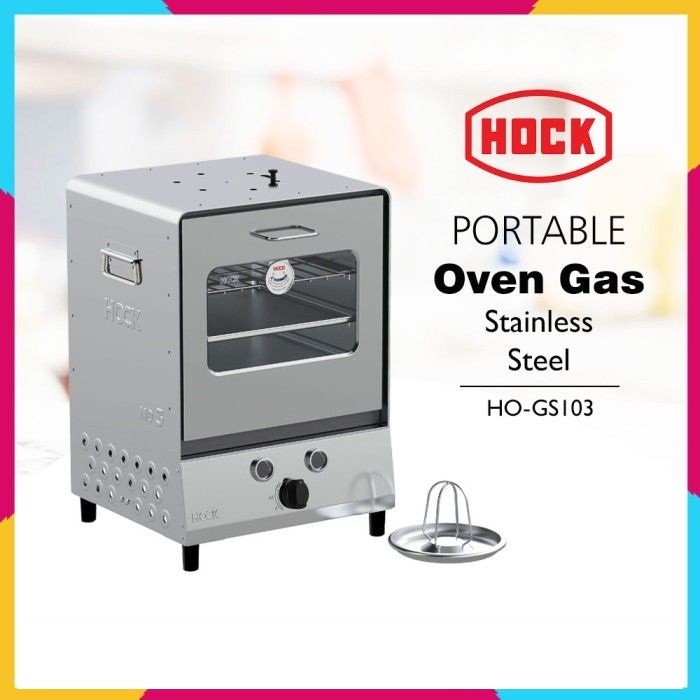 Ho Oven Gas Portable Ho-Gs103 (Stainless Steel)