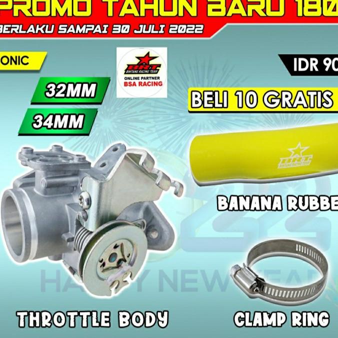 Paket Sonic New / Cbr New / Cb New / Gtr Throttle Body + Velocity