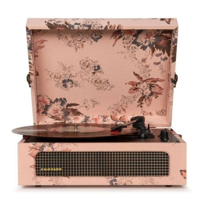 Crosley Voyager - Vinyl Turntable Player (Floral)