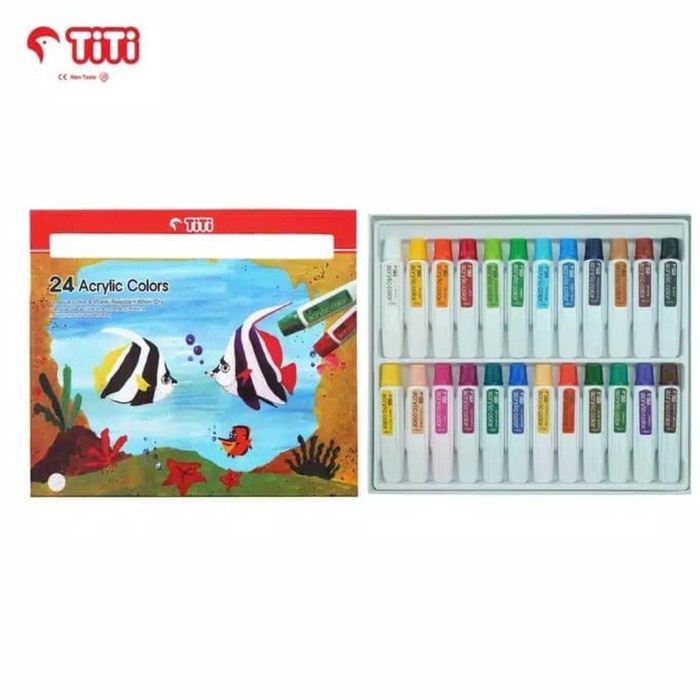 

ACRYLIC COLOR TITI 12ML 24CLR