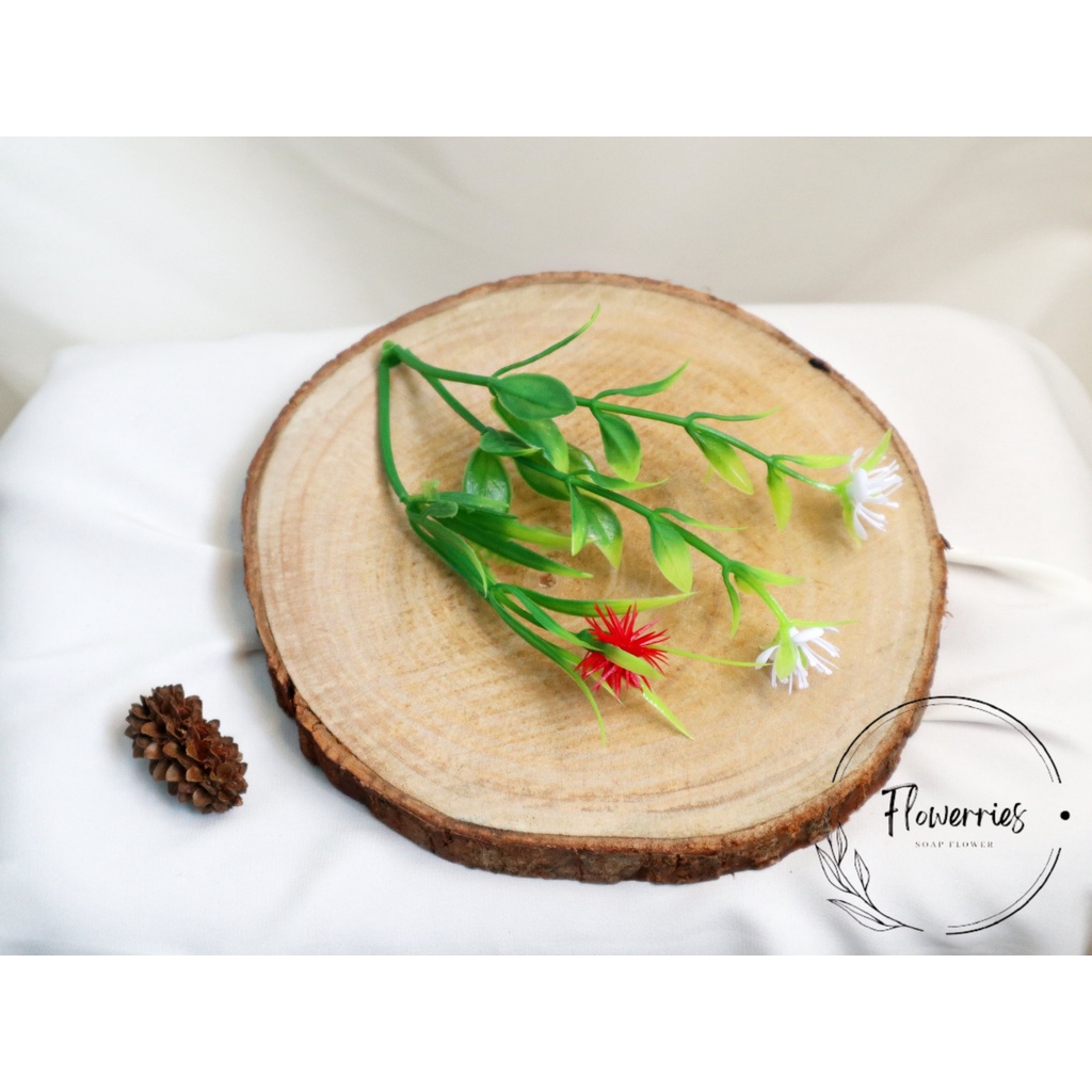 RUMPUT PLASTIK HIASAN DEKORASI