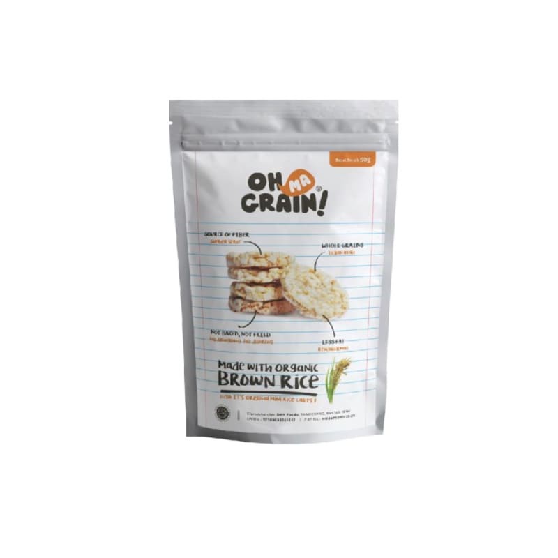 

Oh My Grain / Keripik Beras Organik / Organic Rice Crackers / Chips