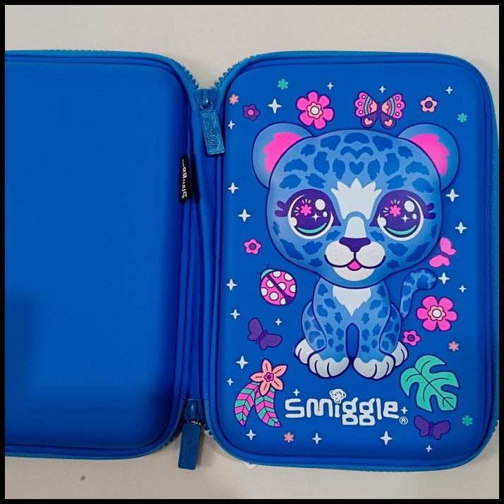 

HOT DEAL SMIGGLE PENCIL CASE LEOOARD BLUE / TEMPAT PENSIL SMIGGLE/ KADO