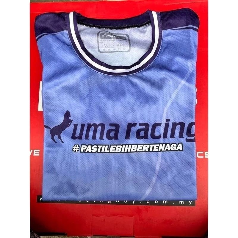 KAOS UMA RACING ALL SIZE ORIGINAL UMA RACING MALAYSIA Dan PROLINER
