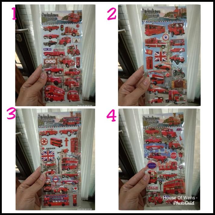 

DISKON STICKER LONDON BUS - STICKER ANAK LUCU !!!!!!