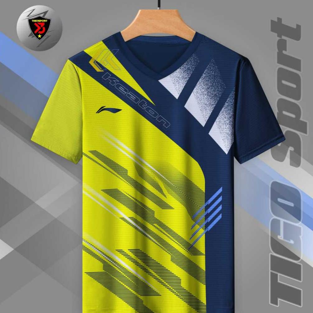 [ Li-Ning Victor Vip ] Kaos Badminton Lining Terbaru 2023 Murah / Baju Badminton Lining Terbaru Kere