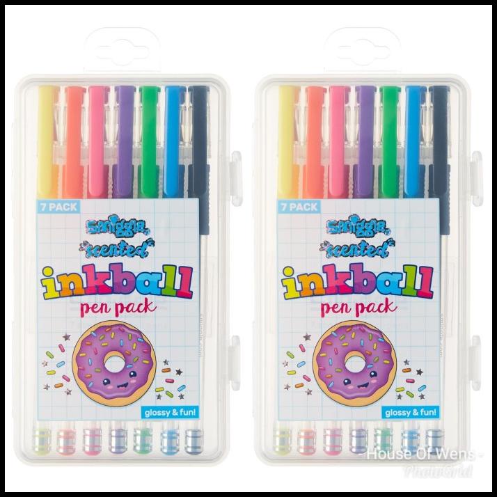 

DISKON SMIGGLE INKBALL SCENTED PEN PACK X7 - PULPEN WARNA WANGI SMIGGLE !