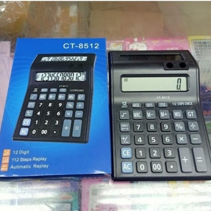 

+%+%+%] Kalkulator CITIZEN CT8512 calculator CT-8512 kasir alat hitung menghit