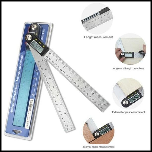 

TERBARU DIGITAL PROTACTOR FINDER PENGGARIS SIKU STAINLESS STEEL TLID