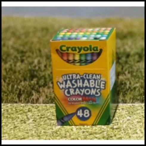 

TERBARU SALE MAINAN: CRAYOLA ULTRA CLEAN WASHABLE CRAYONS COLOR MAX 48 PCS ORI