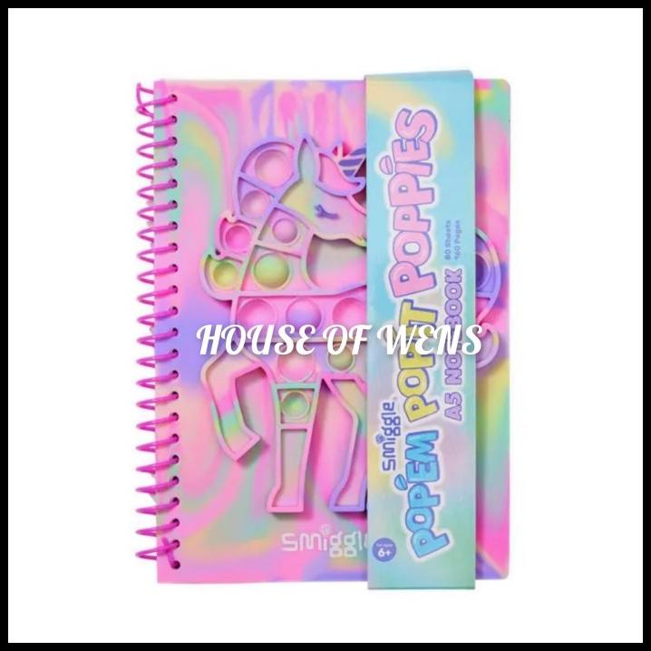 

TERMURAH SMIGGLE POPEM POPIT POPPIES A5 NOTEBOOK ORIGINAL - NOTEBOOK SMIGGLE