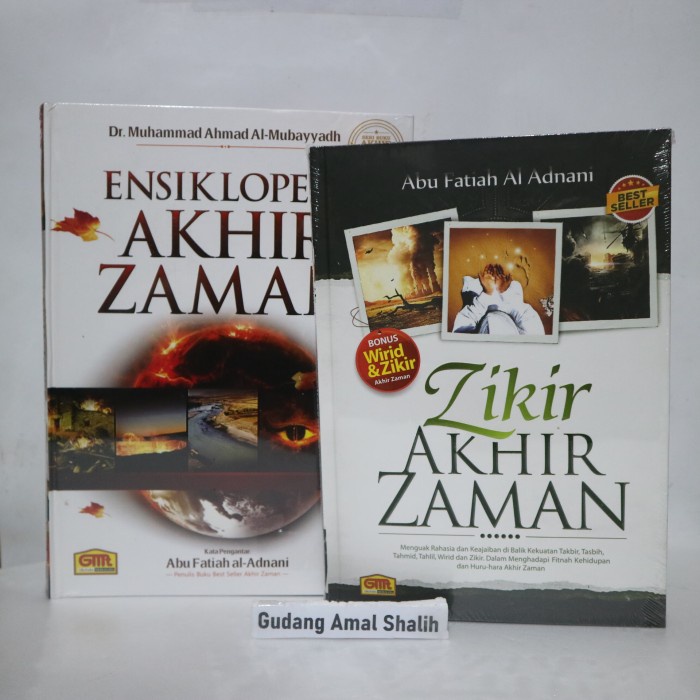 

PR0M0 Paket 2 Buku Ensiklopedi & Zikir Akhir Zaman Ori Granada Mediatama