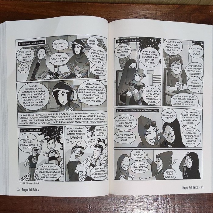 

NEW KOMIK PJB 6 PENGEN JADI BAIK SQU Buku Original Komik Islami Bestseller