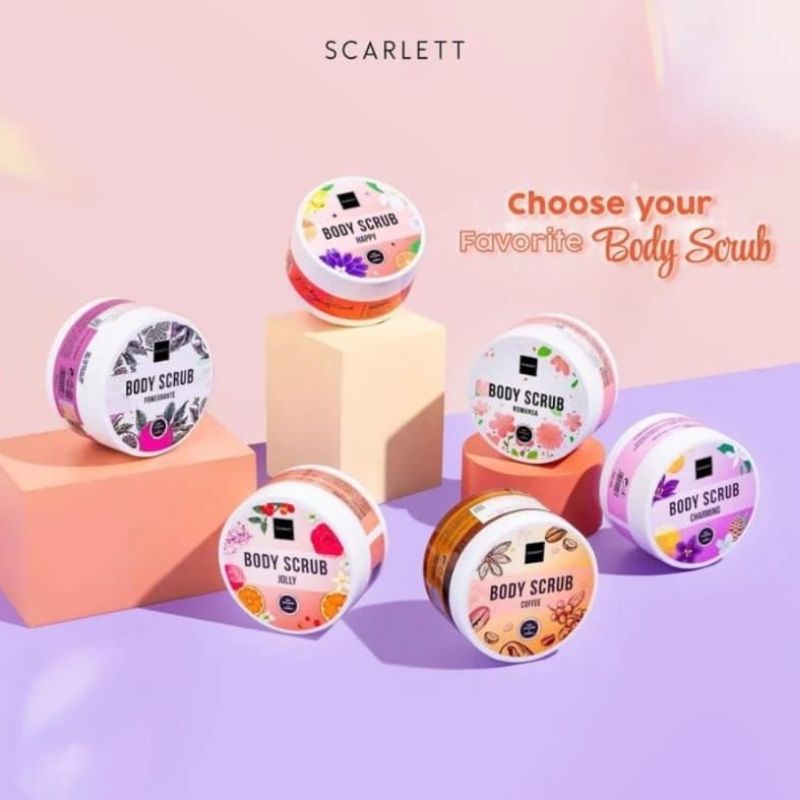 SCARLET WHITENING BODY SCRUB 300GR/BODY SCRUB SCARLET