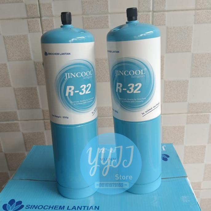 JINCOOL SINOCHEM - FREON AC R32 (KALENG 650GRAM) FREON JINCOOL