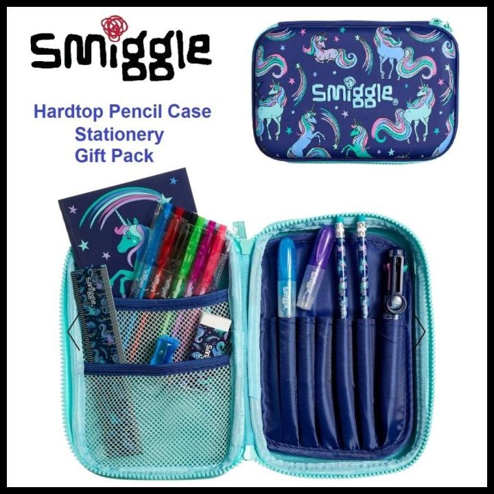

DISKON SMIGGLE HARDTOP PENCIL CASE STATIONERY/ KADO/ GIFT SET !!!