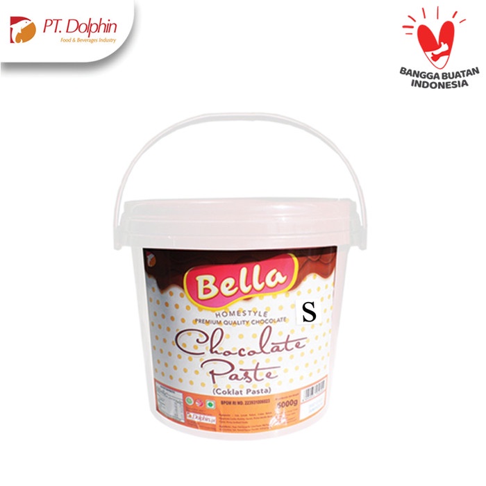 

Hariya Bella Chocolate Paste "S" - Cokelat Pasta 5 Kg