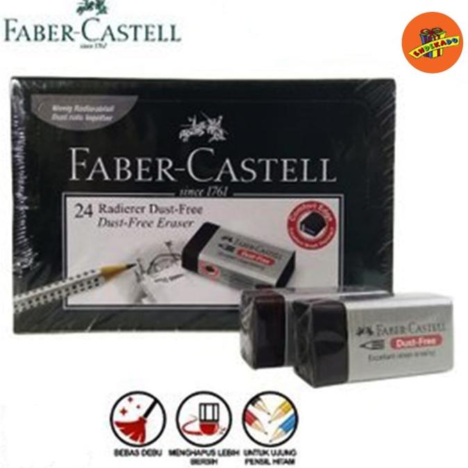 

~~~~~] MAKASSAR! FABER CASTELL ERASER 187299 KECIL - Penghapus Kecil