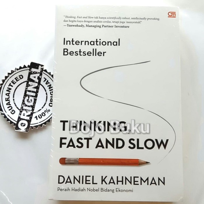

NEW Thinking, Fast and Slow (Cover Baru) by Daniel Kahneman