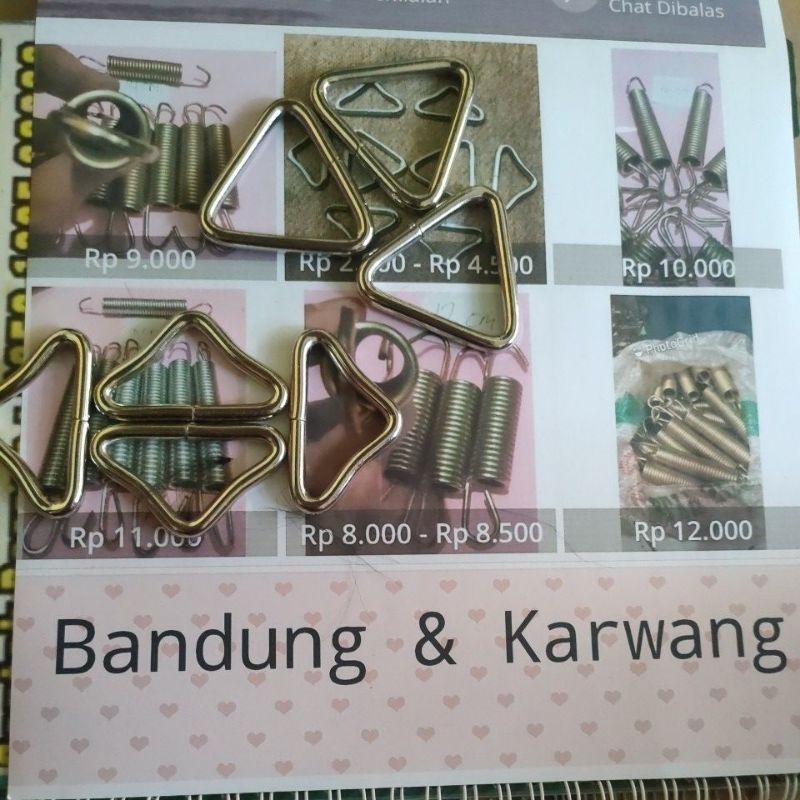 Ring Segitiga Matras Trampolin