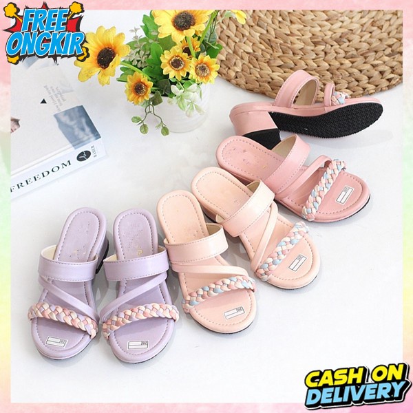 High Heels Kondangan Hak Tahu High Heels Anakk Kecil Sendal Jinjit Ank2 Hak Tinggi Heels Murah Heals