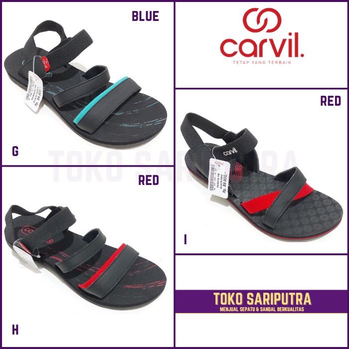 NEW SANDAL TALI WANITA PEREMPUAN CEWEK CARVIL  ORIGINAL