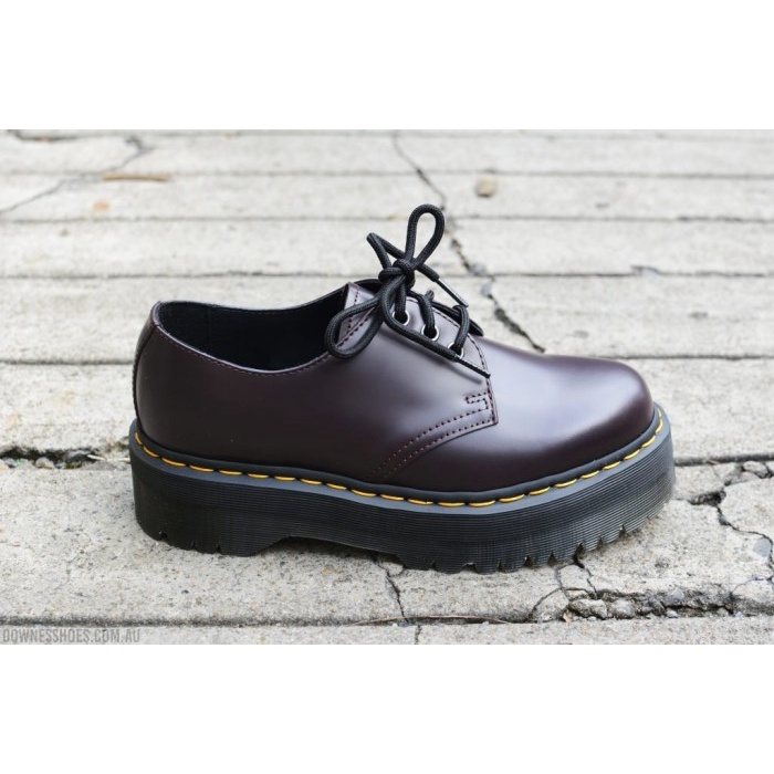 Sepatu Dr. Martens 1461 Quad Platm Smooth