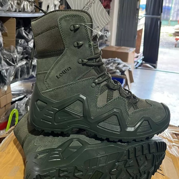 SEPATU PDL LOWA HIJAU IMPORT ORIGINAL ORIGINAL