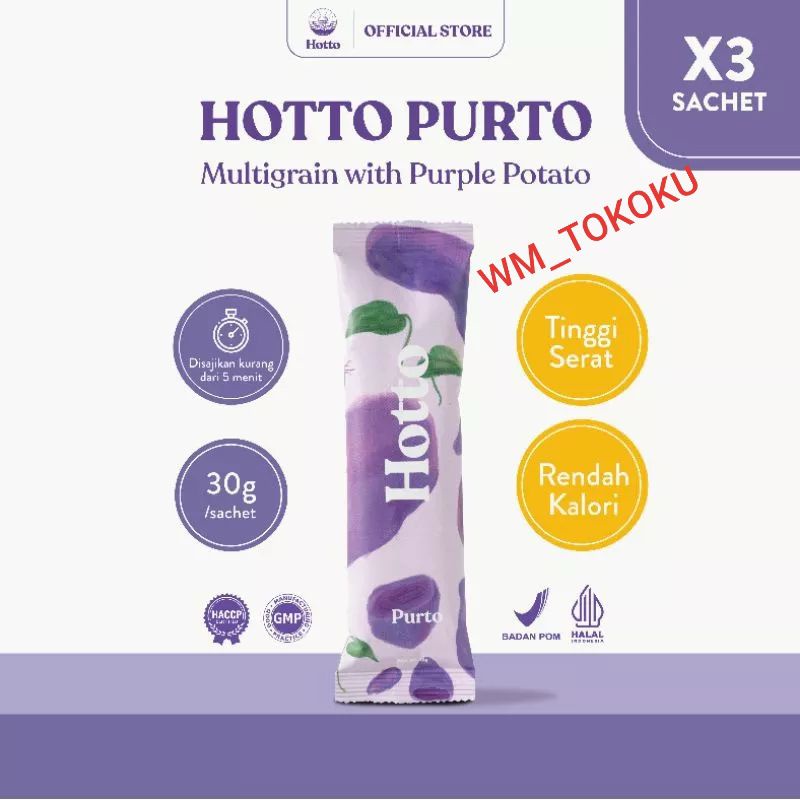 

100% ORIGINAL HOTTO PURTO 3 SACHET